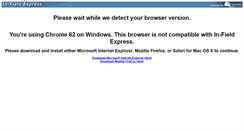 Desktop Screenshot of infieldexpress.com